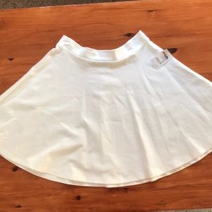 White Mini Skirt